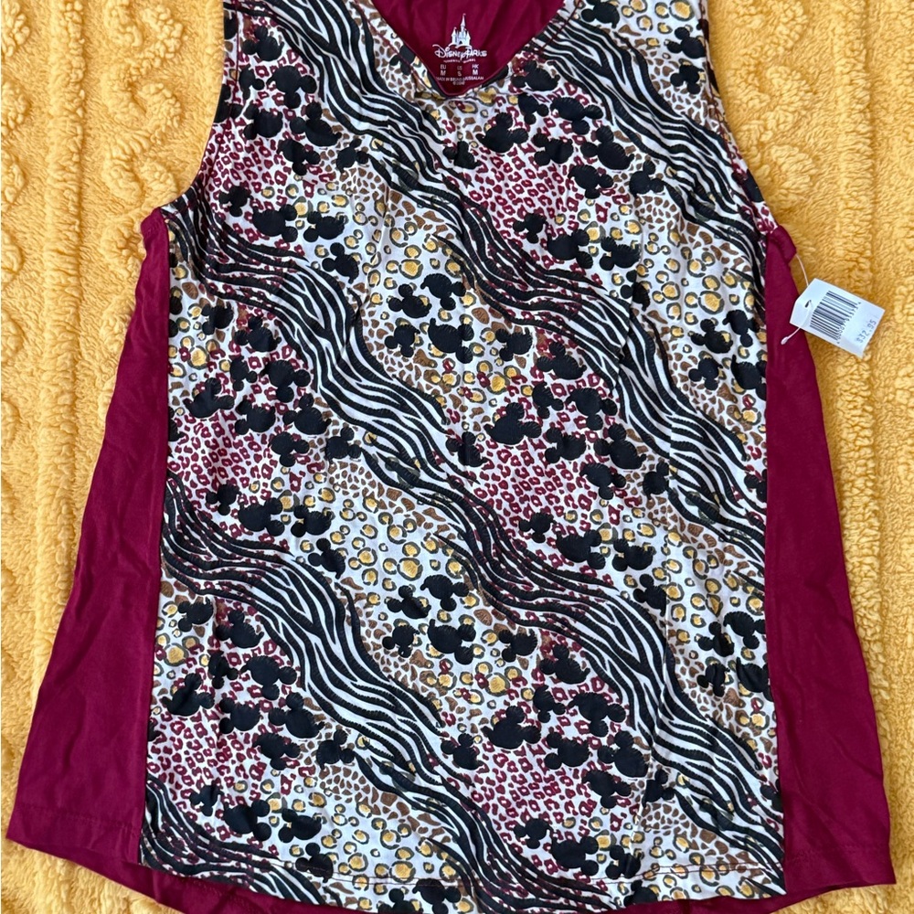 Disney Leopard Theme Tank Top